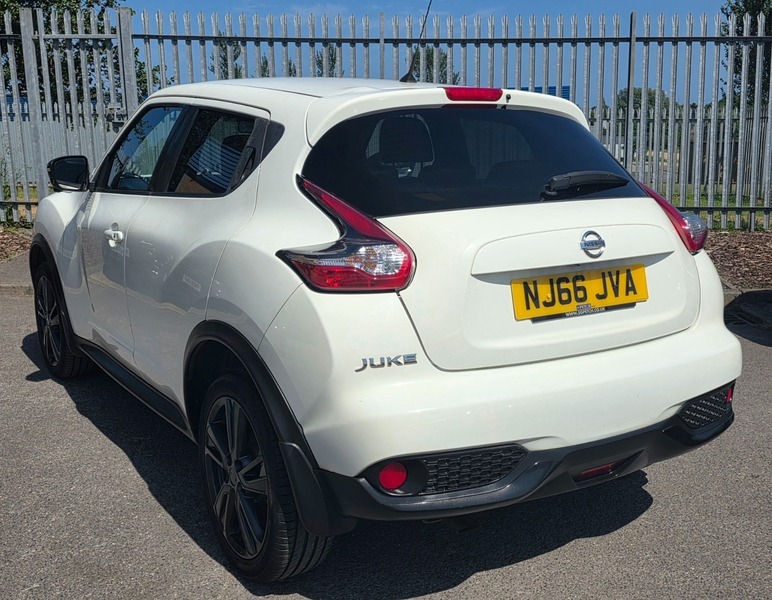 Nissan Juke 1.5 Dci Tekna Suv White #5