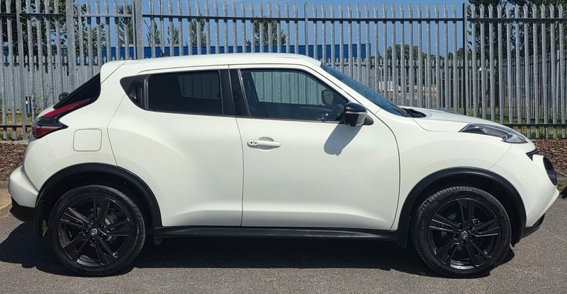 Nissan Juke 1.5 Dci Tekna Suv White #4