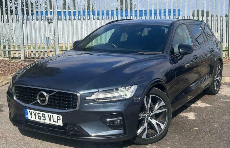 Volvo V60 2.0 D4 R-design Estate Blue #2