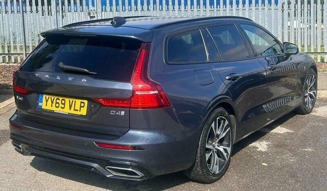 Volvo V60 2.0 D4 R-design Estate Euro 6 Ss YY69VLP Blue #6