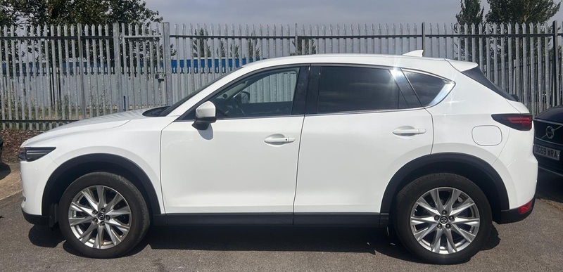 Mazda CX-5 2.0 Skyactiv-g Sport Nav SF68TVE White #4
