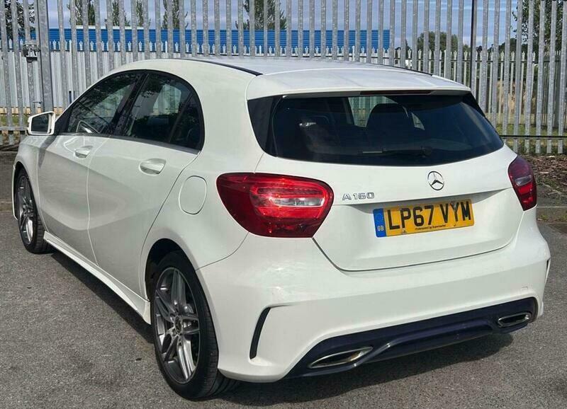 Mercedes-Benz A Class 1.6 A160 Amg Line Hatchback Euro LP67VYM White #6