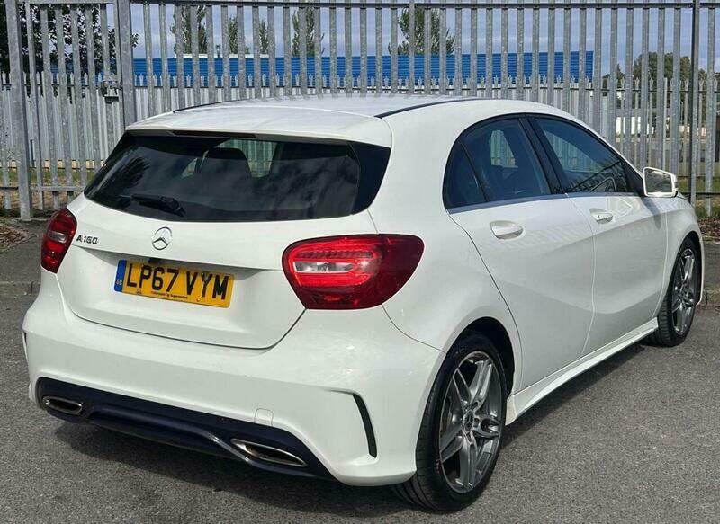 Mercedes-Benz A Class 1.6 A160 Amg Line Hatchback Euro LP67VYM White #5