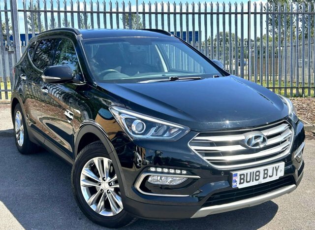 Hyundai Santa Fe 2.2 Crdi Blue Drive Premium Suv Black