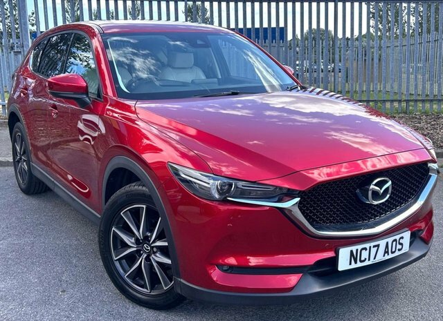 Mazda CX-5 2.2 Skyactiv-d Sport Nav Suv 4Wd E Red