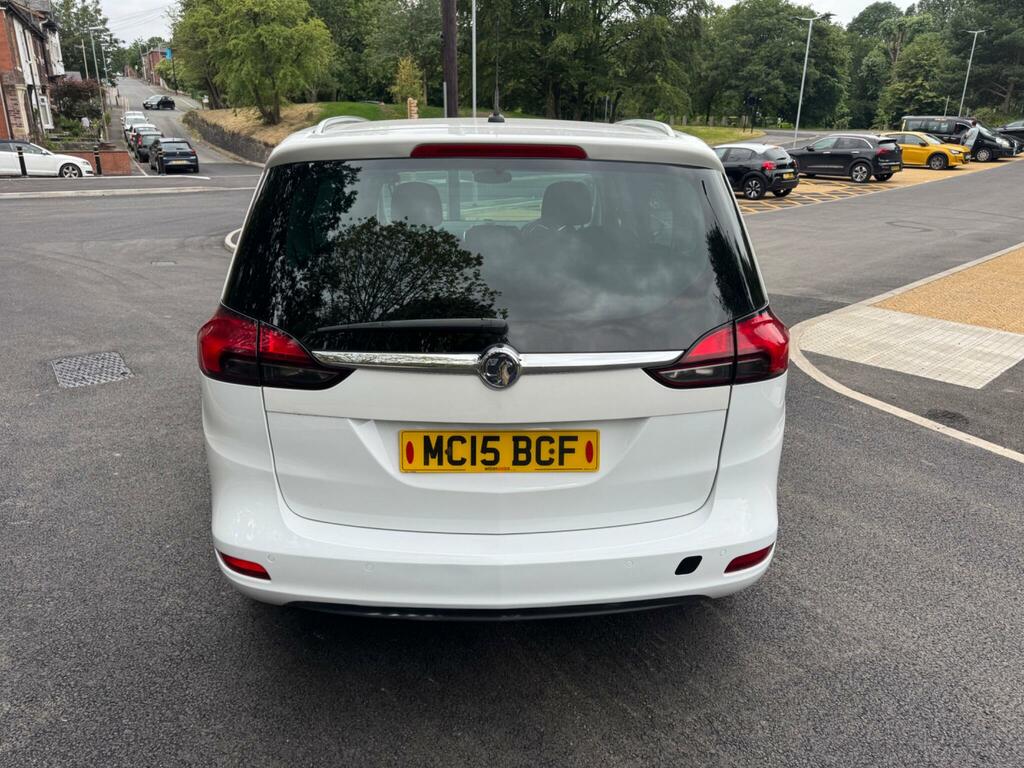 Vauxhall Zafira Tourer Se White #6