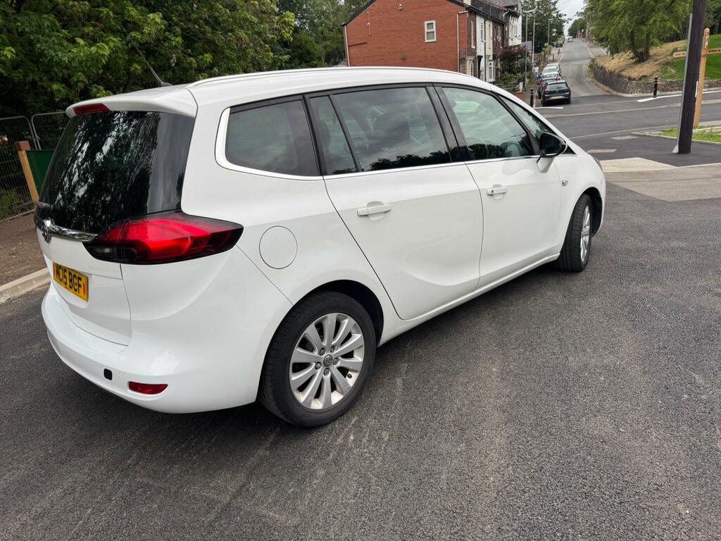 Vauxhall Zafira Tourer Se White #5