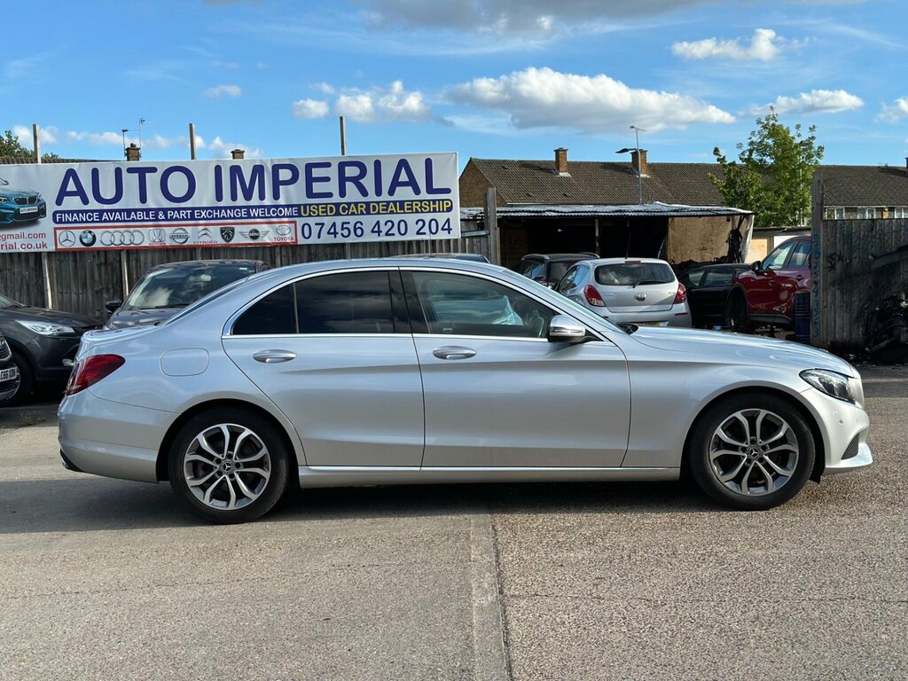Mercedes-Benz C Class 2.0 C200 Sport G-tronic Euro 6 Ss KT17OXJ Silver #6