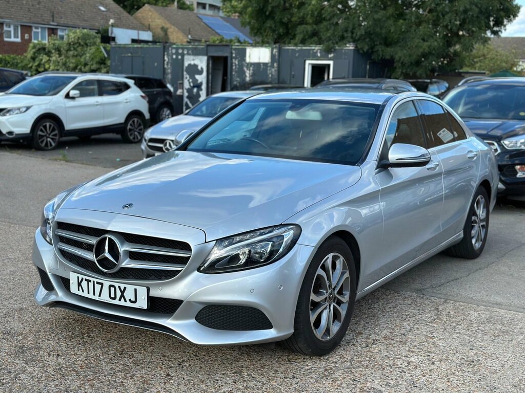Mercedes-Benz C Class 2.0 C200 Sport G-tronic Euro 6 Ss KT17OXJ Silver #2