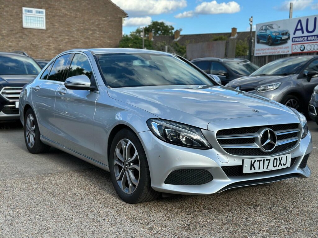 Mercedes-Benz C Class 2.0 C200 Sport G-tronic Euro 6 Ss KT17OXJ Silver #4