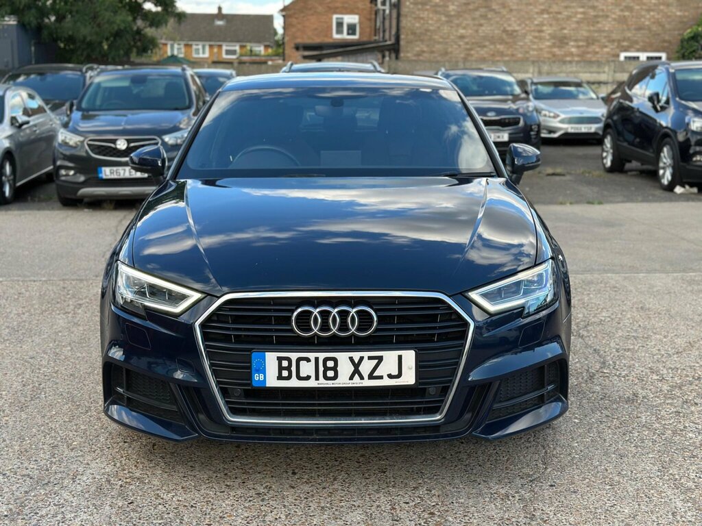 Audi A3 1.5 Tfsi Cod S Line Sportback S Tronic Euro 6 Ss BC18XZJ Blue #3