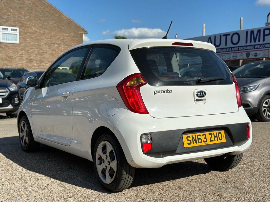 Kia Picanto 1.0 1 Air Hatchback Euro 5 68 B White #7