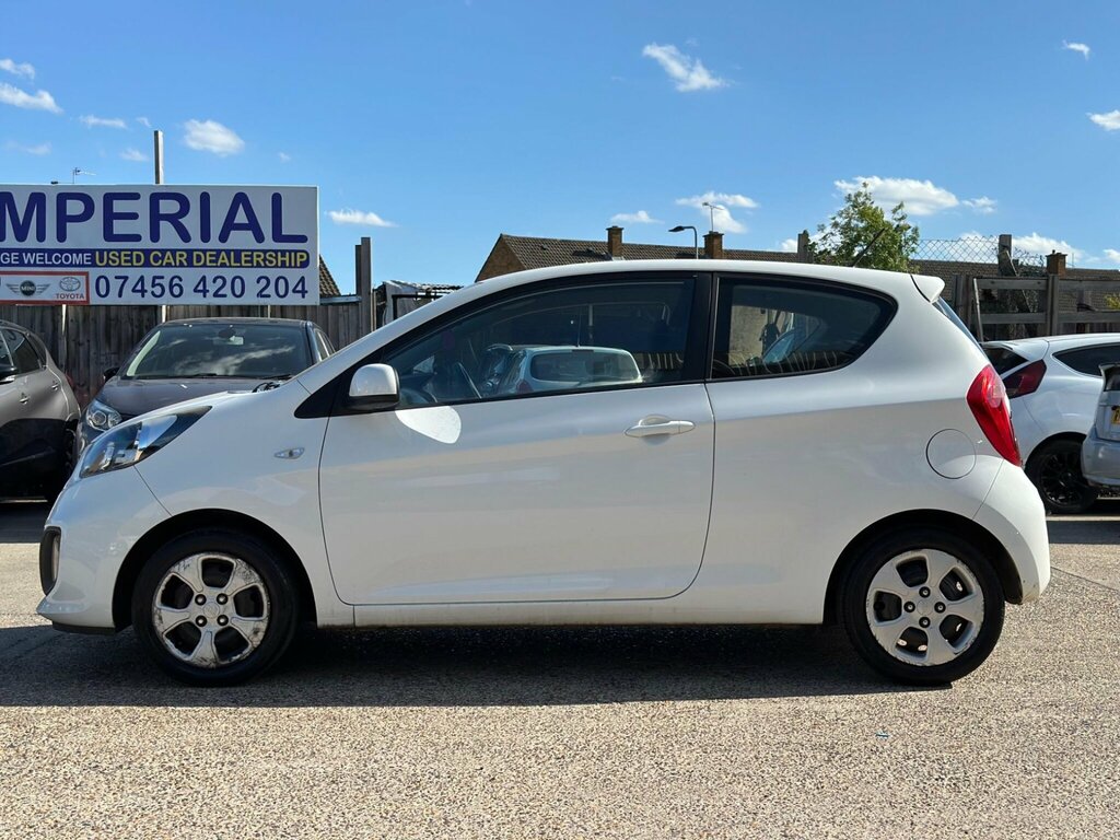 Kia Picanto 1.0 1 Air Hatchback Euro 5 68 B White #8