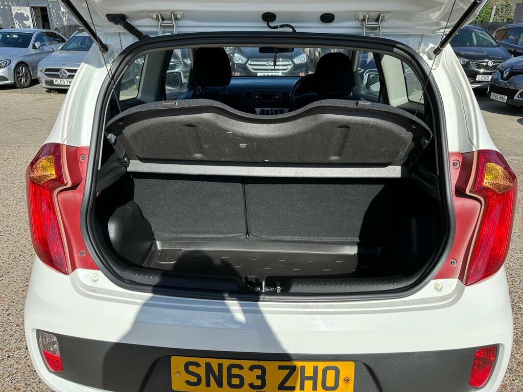 Kia Picanto 1.0 1 Air Hatchback Euro 5 68 B White #19