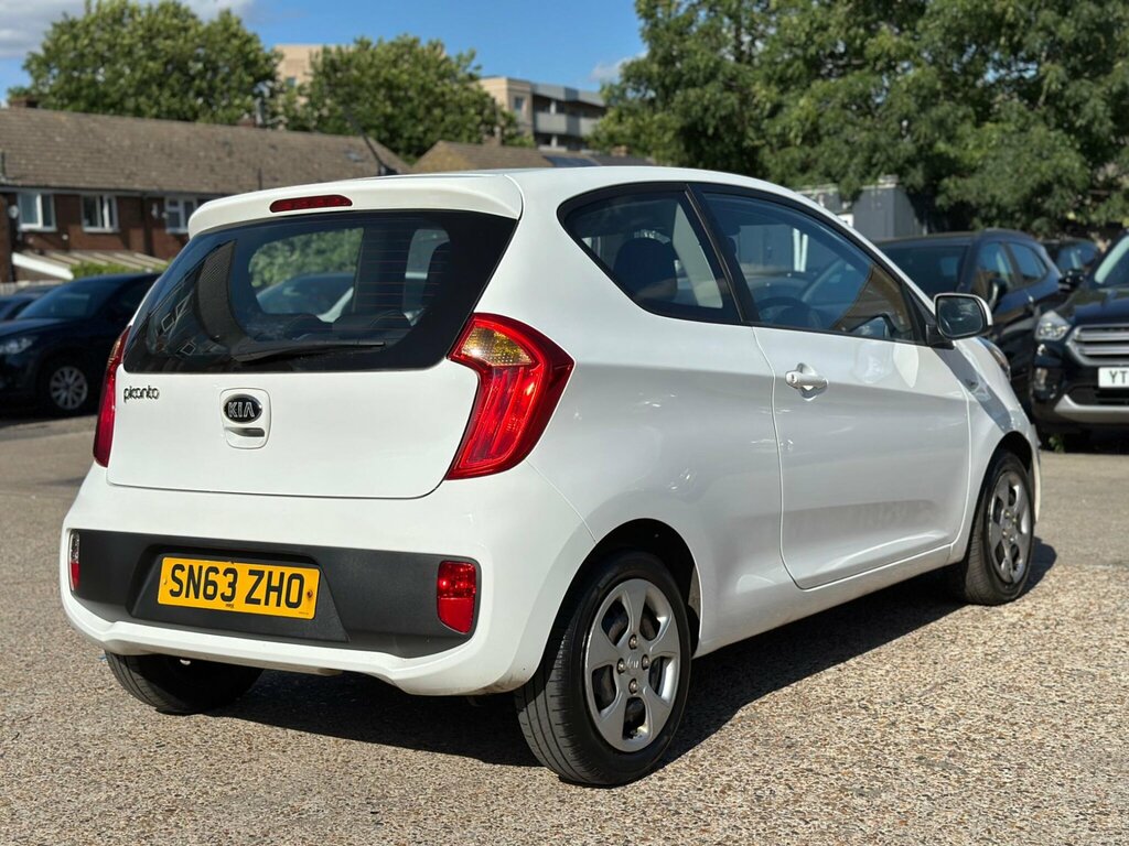 Kia Picanto 1.0 1 Euro 5 White #5
