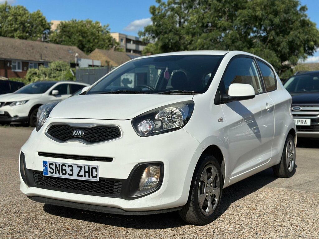 Kia Picanto 1.0 1 Air Hatchback Euro 5 68 B White #9