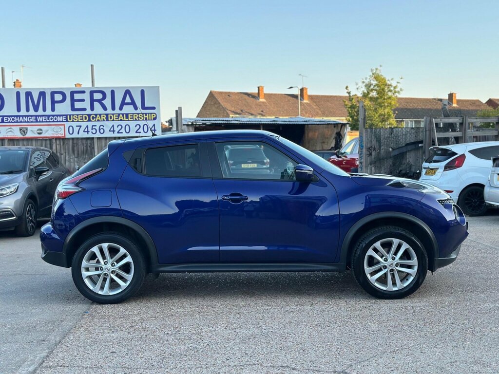 Nissan Juke 1.6 N-connecta Xtron Euro 6 Blue #4