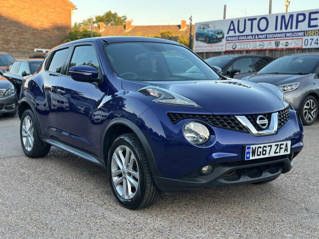 Nissan Juke 1.6 N-connecta Xtron Euro 6 Blue #3