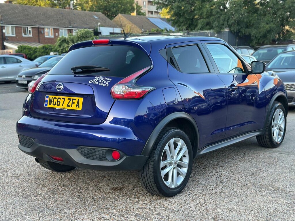 Nissan Juke 1.6 N-connecta Xtron Euro 6 Blue #5