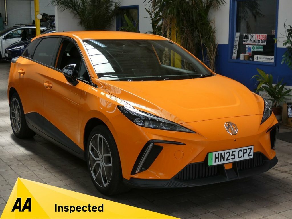 MG MG4 Hatchback Orange