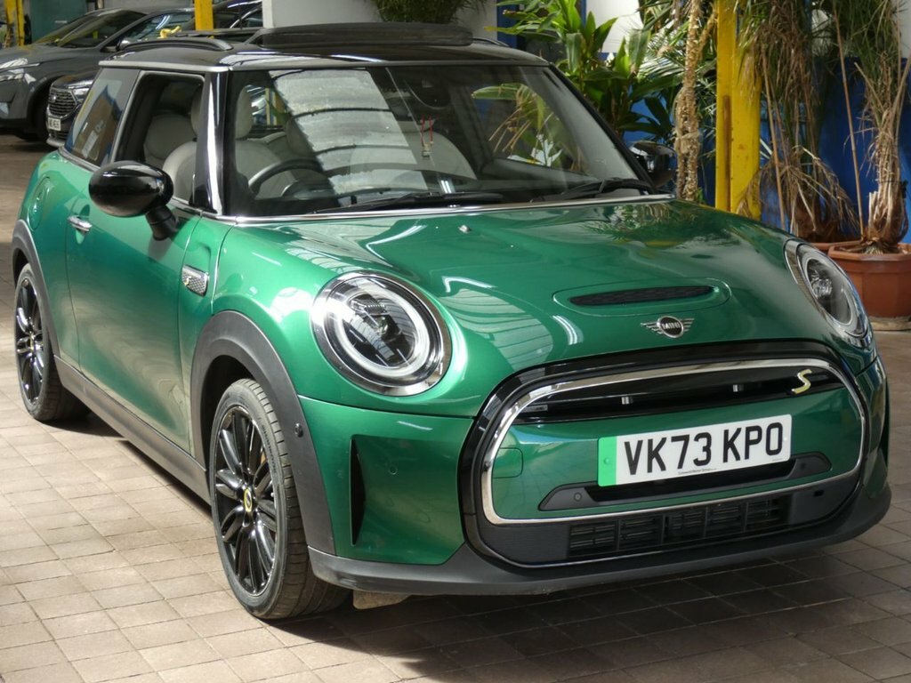 Mini Electric Hatchback VK73KPO Green #5