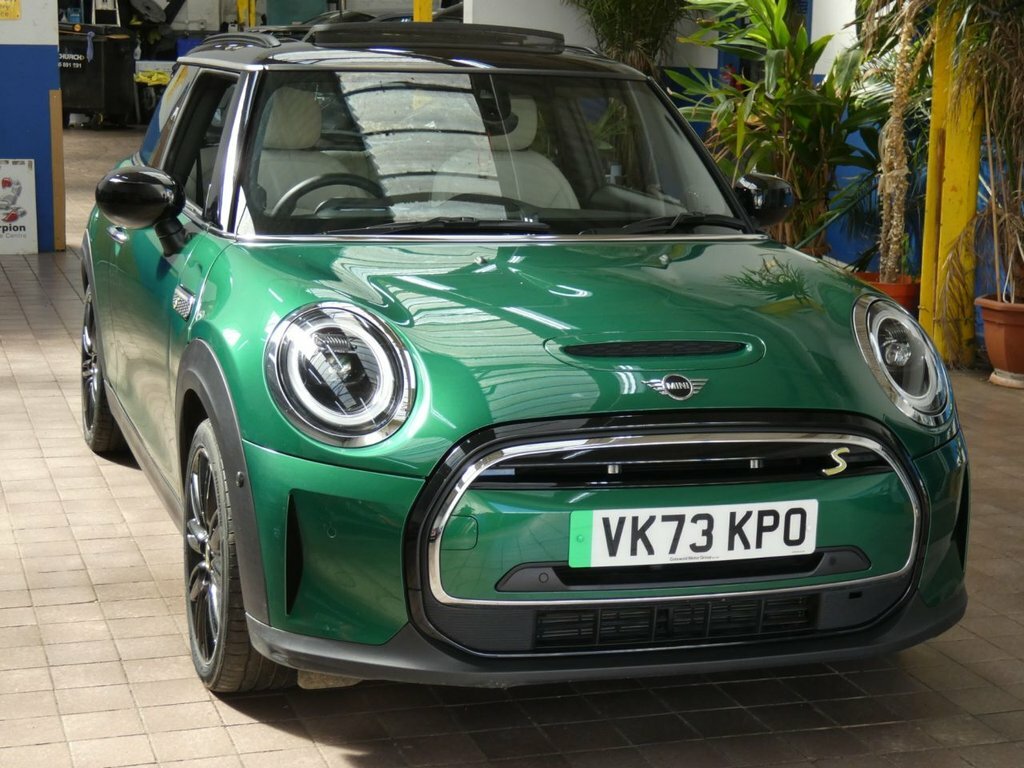 Mini Electric Hatchback VK73KPO Green #6