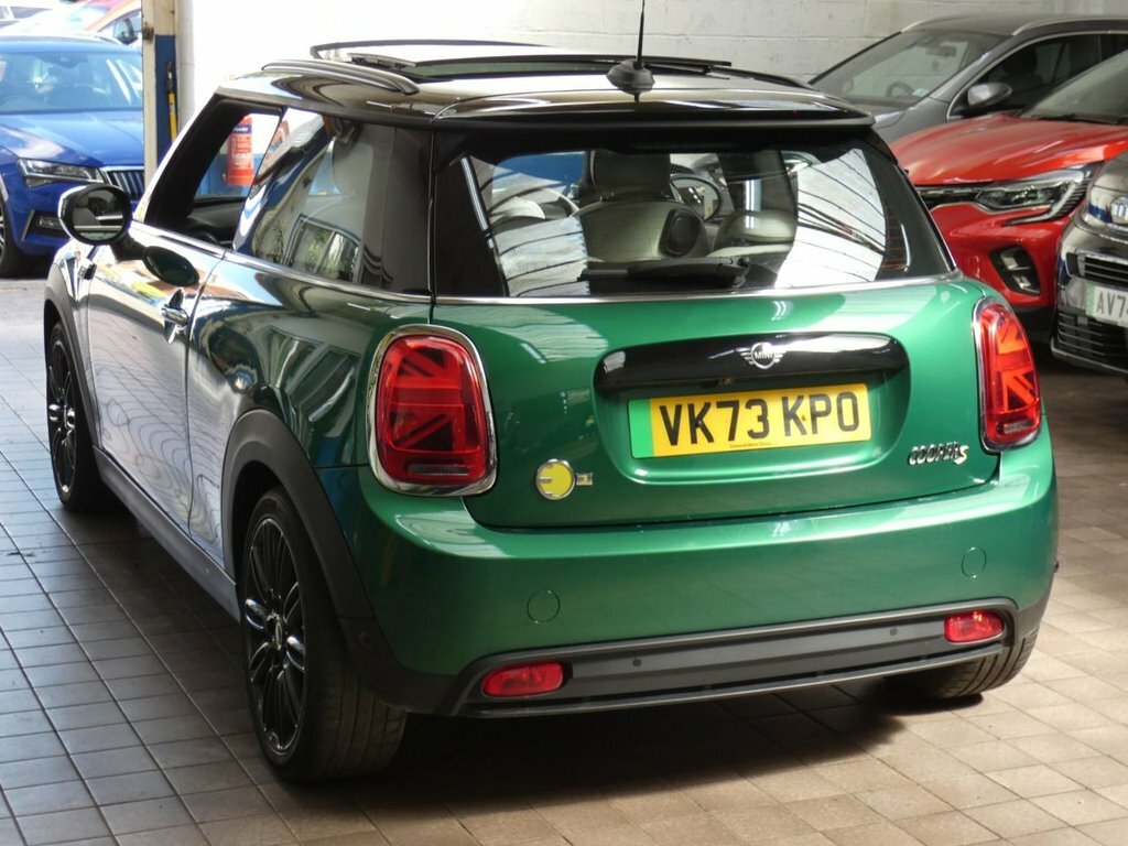 Mini Electric Hatchback VK73KPO Green #4