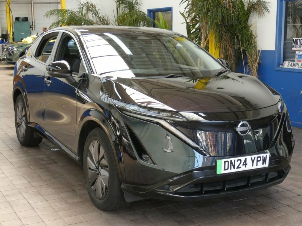 Nissan Ariya Suv Green #4
