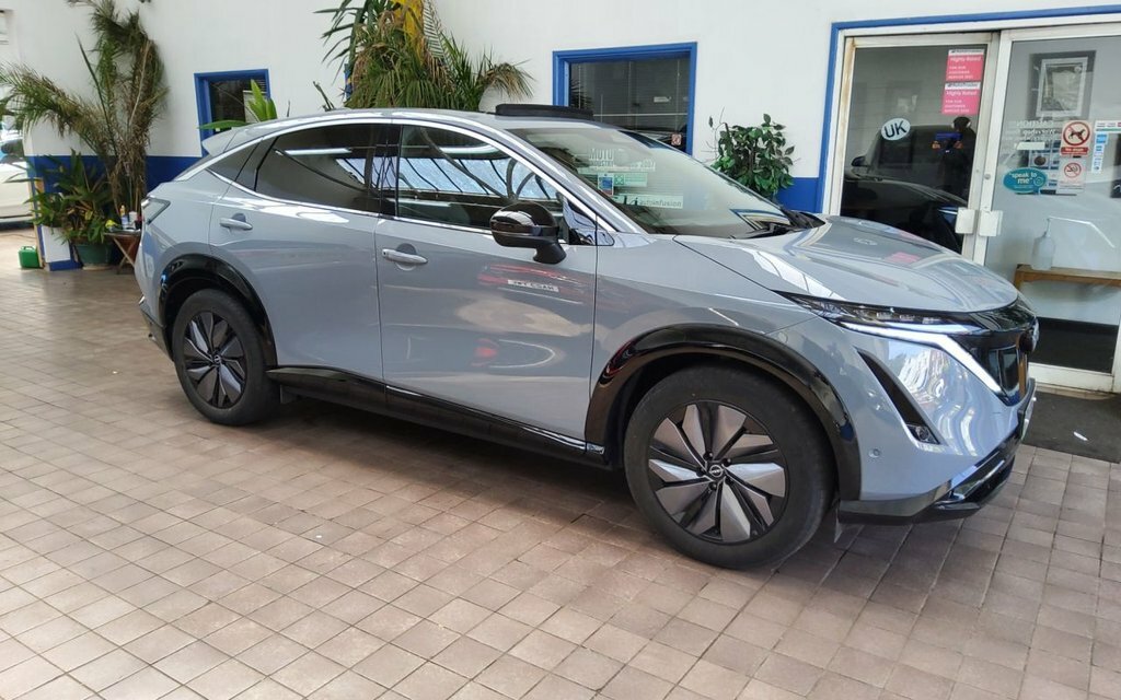 Nissan Ariya Suv Grey #5