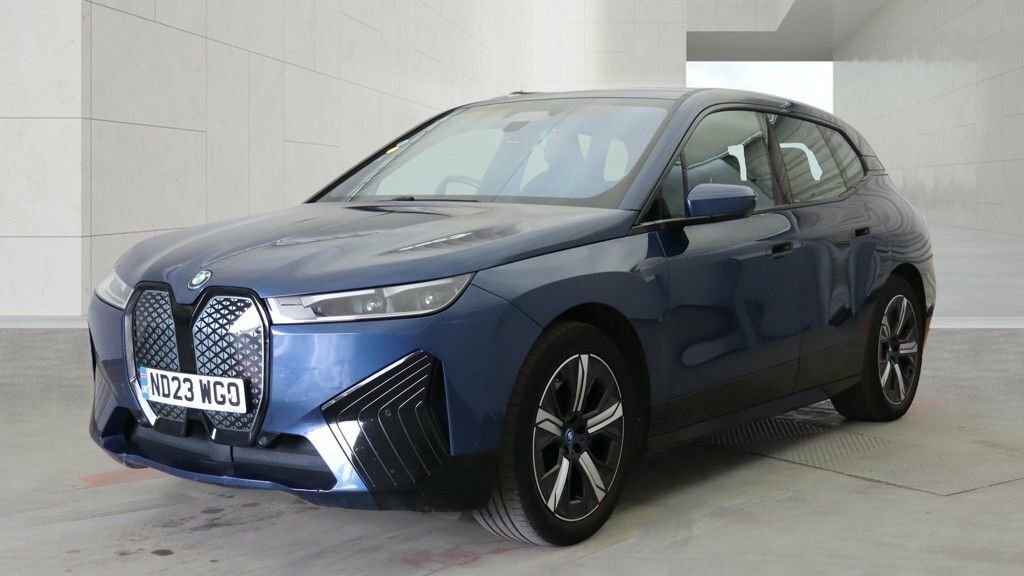 BMW iX Suv Blue #3