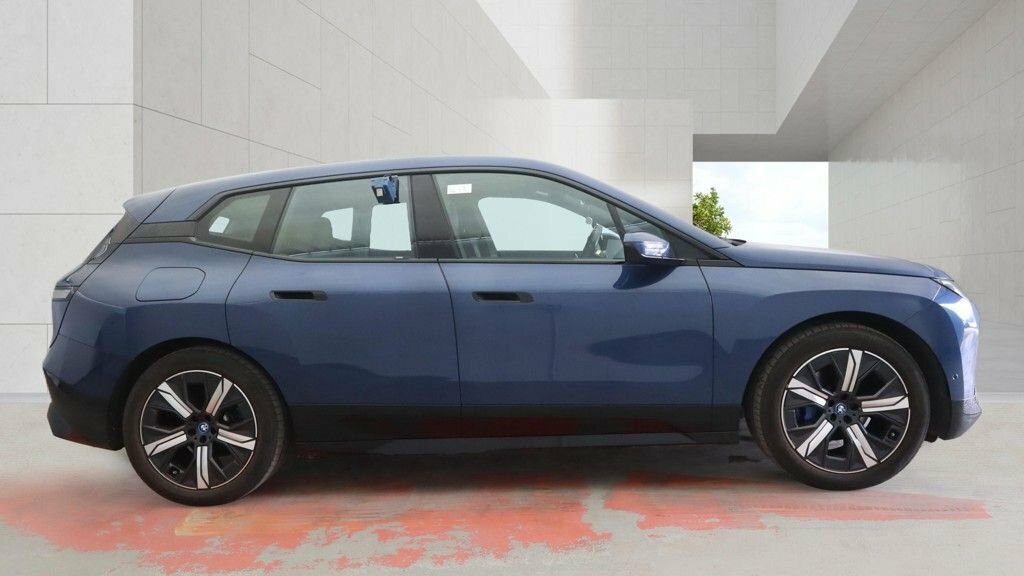 BMW iX Suv Blue #5