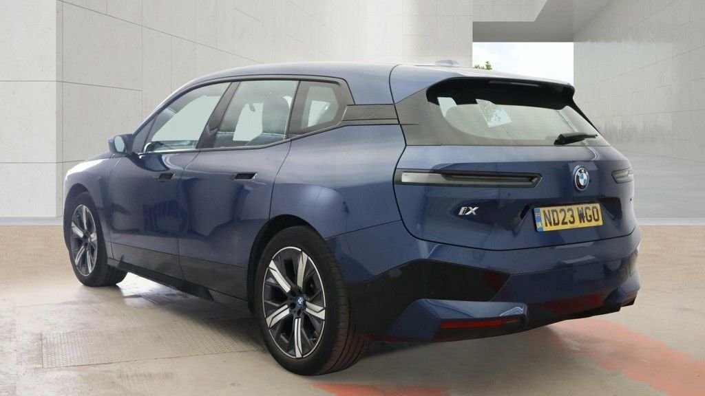BMW iX Suv Blue #2