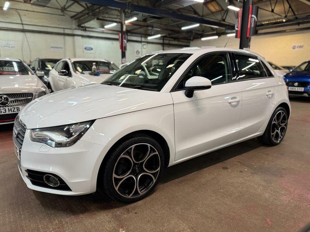 Audi A1 1.4 Tfsi Cod Sport Sportback S Tronic Euro 5 Ss FM13YXG White #3