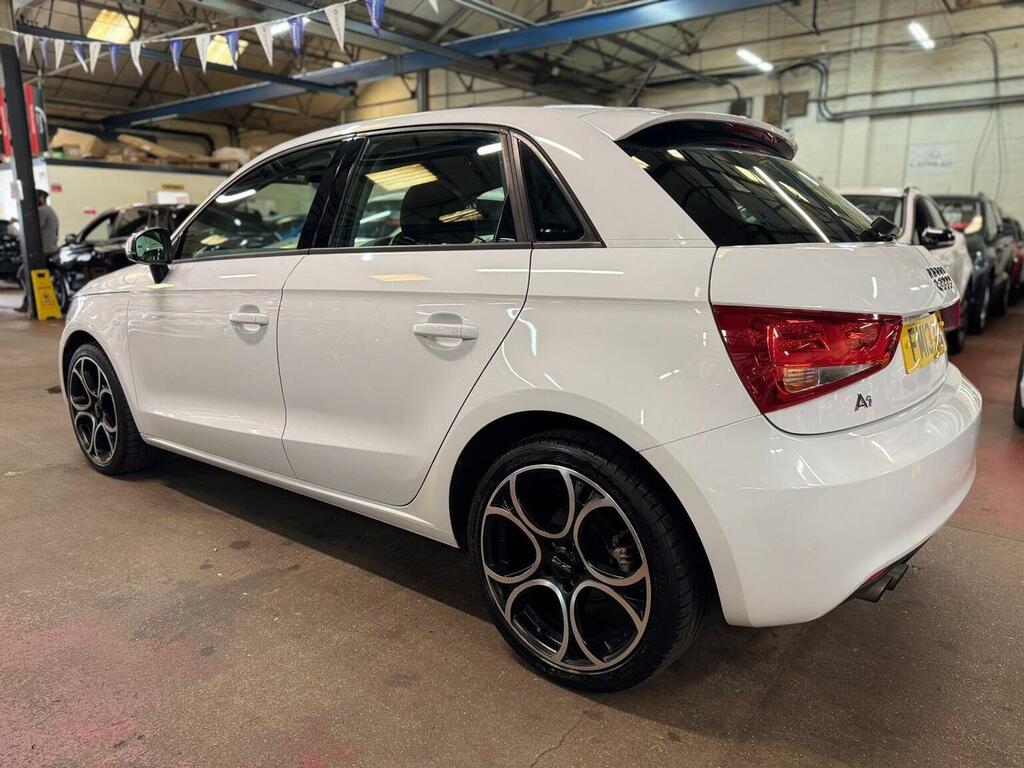 Audi A1 1.4 Tfsi Cod Sport Sportback S Tronic Euro 5 Ss FM13YXG White #4