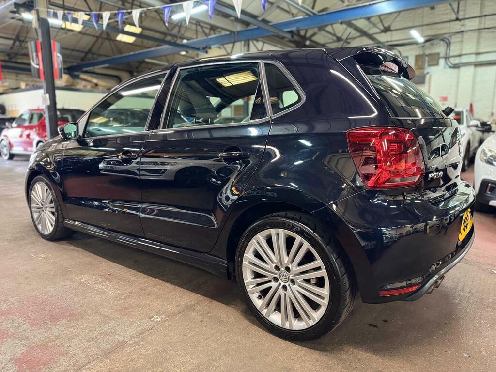 Volkswagen Polo 1.4 Tsi Bluemotion Tech Act Bluegt Dsg Euro 6 Ss FJ65FDN Black #5