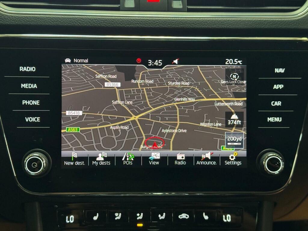 Skoda Superb 2.0 Tdi Cr Laurin Klement Dsg 7 Speed Esta Grey #43