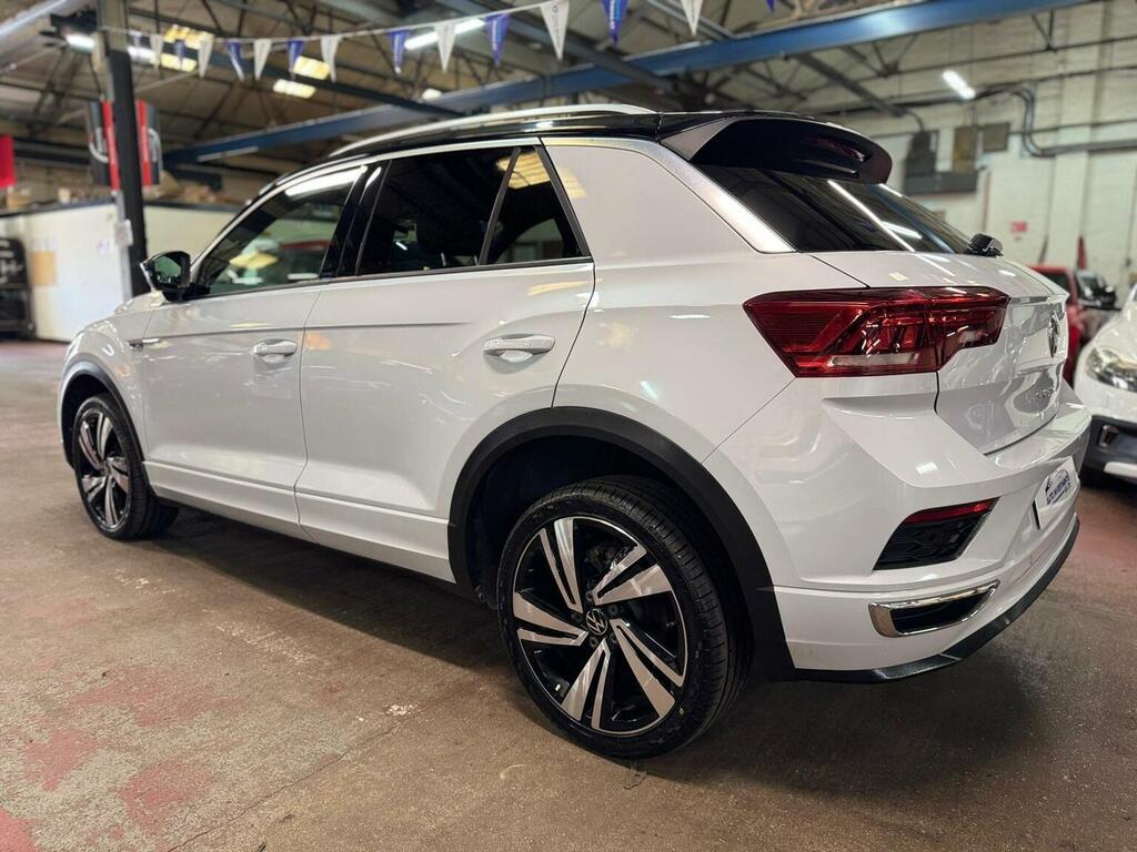 Volkswagen T-Roc 2.0 Tdi R-line Dsg Euro 6 Ss White #4