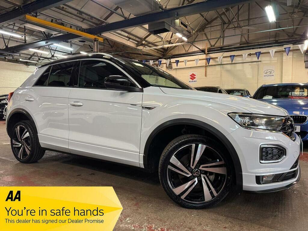 Volkswagen T-Roc 2.0 Tdi R-line Dsg Euro 6 Ss White
