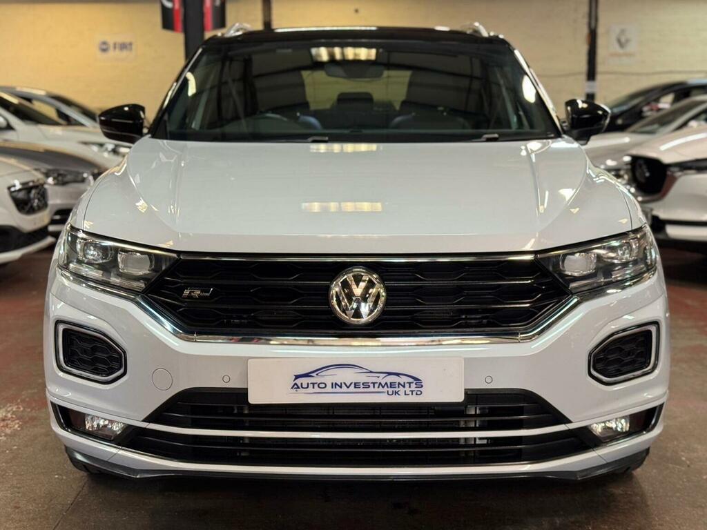 Volkswagen T-Roc 2.0 Tdi R-line Dsg Euro 6 Ss White #2