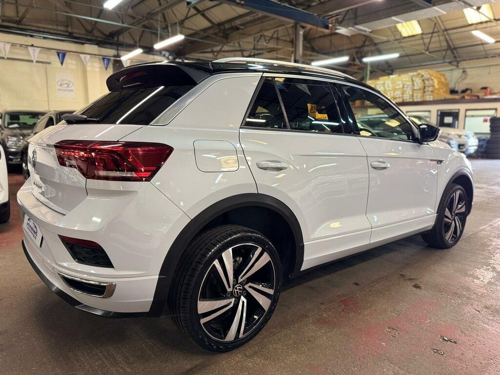 Volkswagen T-Roc 2.0 Tdi R-line Dsg Euro 6 Ss White #6