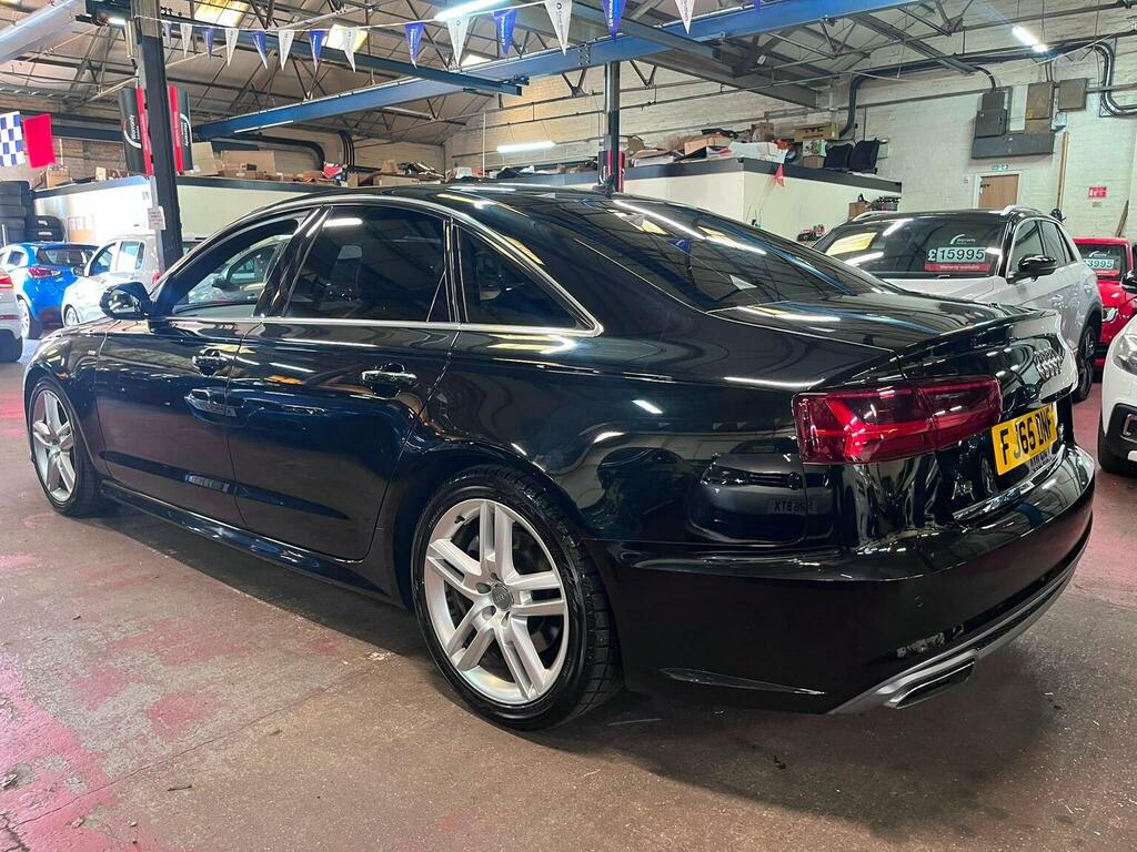 Audi A6 Saloon 2.0 Tfsi S Line S Tronic Quattro Euro 6 Ss Black #4
