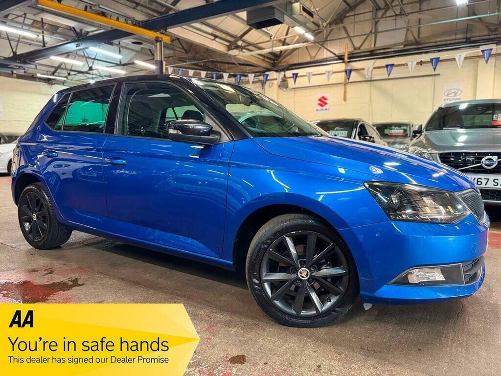 Skoda Fabia 1.2 Tsi Se L Euro 6 Ss Blue