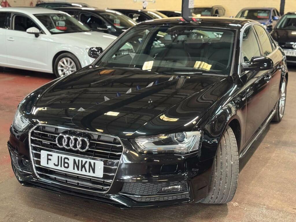 Audi A4 2.0 Tfsi S Line Saloon S Tronic Euro 6 Black #3