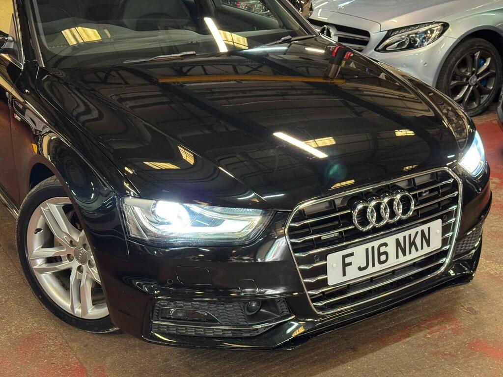 Audi A4 2.0 Tfsi S Line Saloon S Tronic Euro 6 Black #5