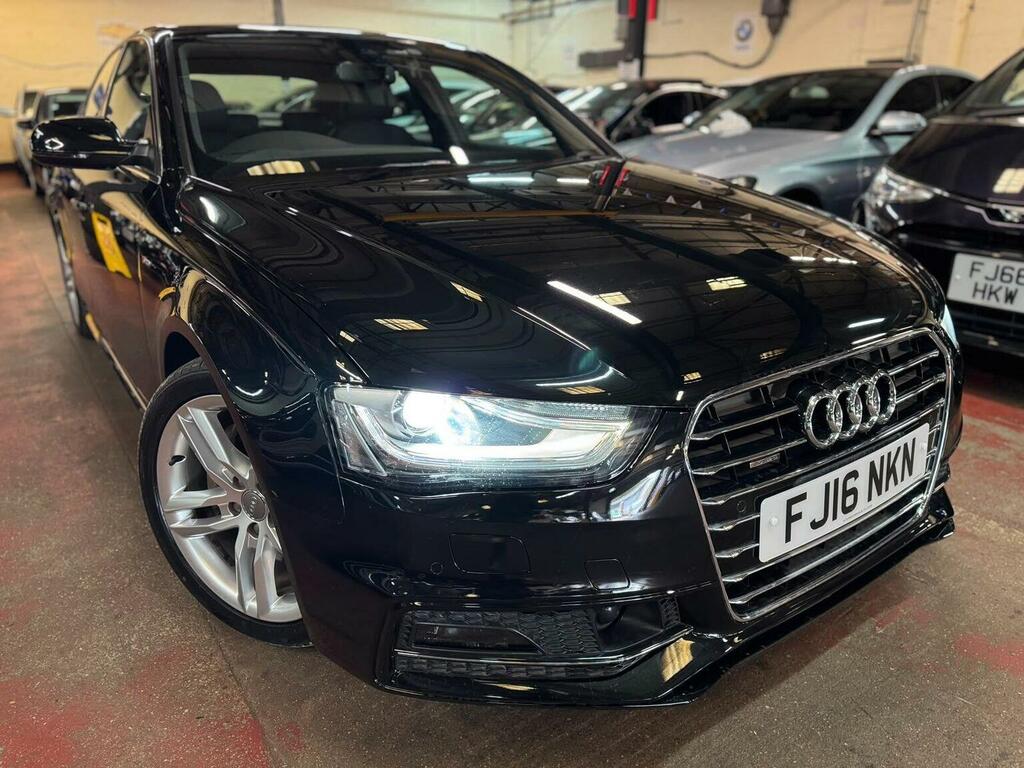 Audi A4 2.0 Tfsi S Line Saloon S Tronic Euro 6 Black #6