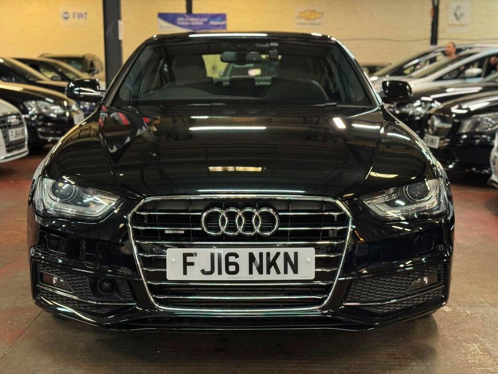 Audi A4 2.0 Tfsi S Line Saloon S Tronic Euro 6 Black #2
