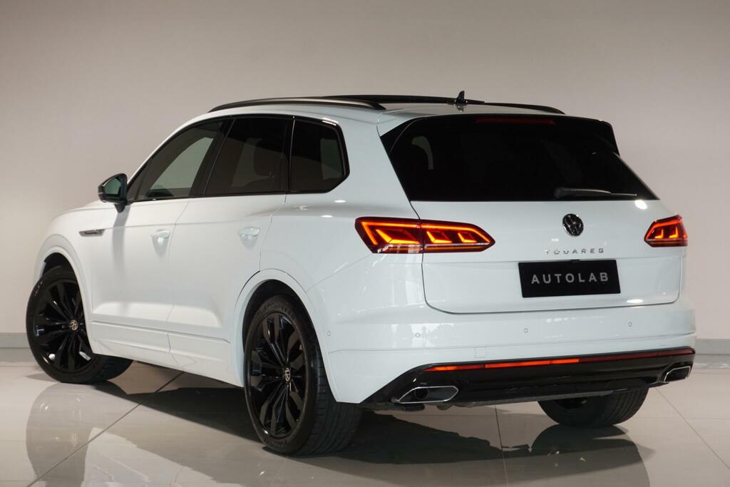 Volkswagen Touareg 3.0 Tdi V6 White #3