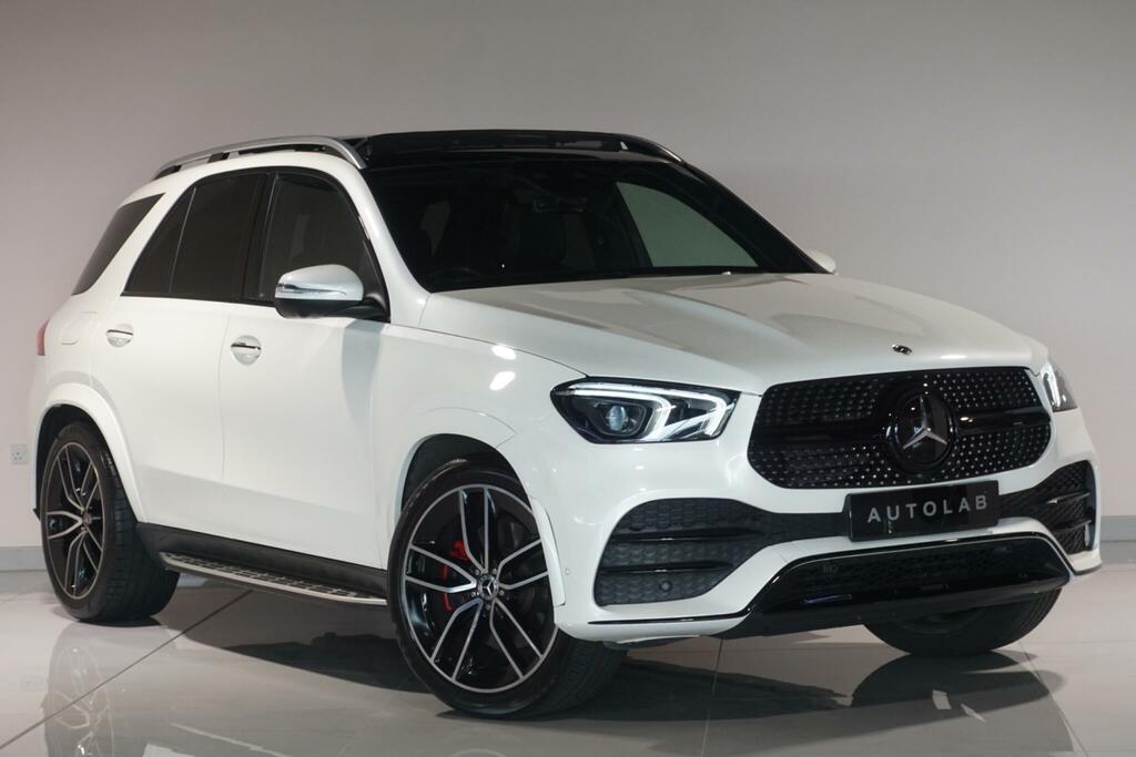 Mercedes-Benz GLE Class 2.9 Gle400d Amg White #2
