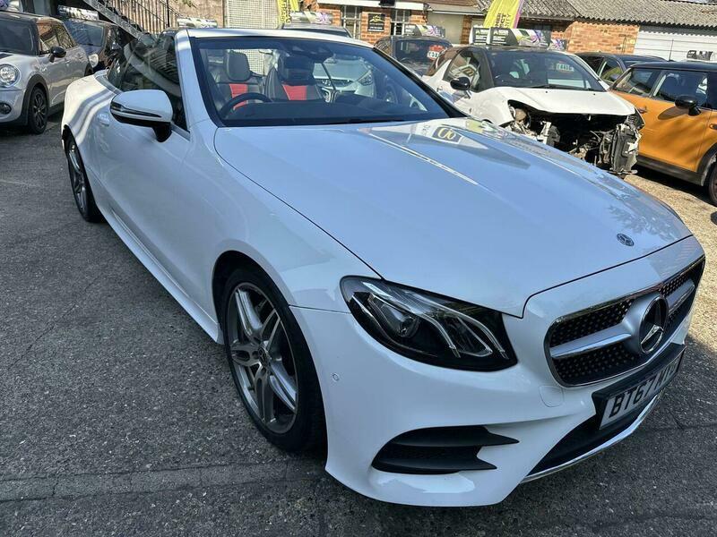 Mercedes-Benz E Class 2.0 E220d Amg Line White #6