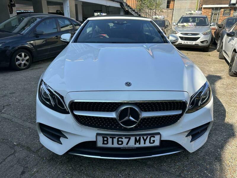 Mercedes-Benz E Class 2.0 E220d Amg Line White #2